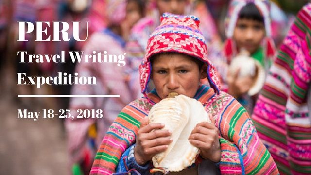 Peru Travel Writing Expedition